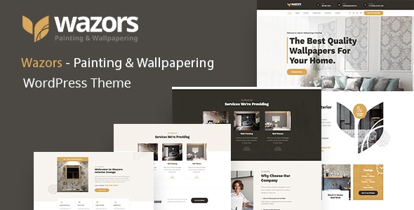 Wazors - Painting & Wallpapering WordPress Theme Logo